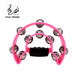 تنبورین شیراز رنگ صورتی